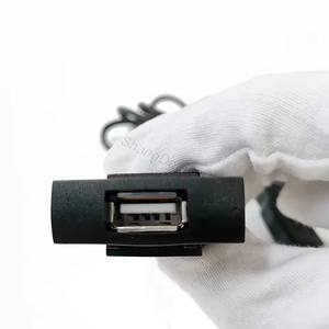 USB-разъем для CD-адаптера, радио, 4 контакта, разъем, кнопка, интерфейс для Skoda Octavia 2 для VW Jetta Golf 5 RCD510 RCD315 - Product Image 5