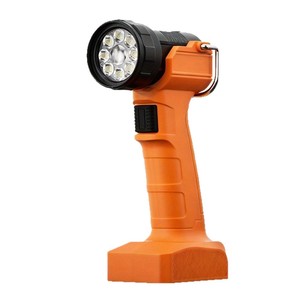 Portable Rechargeable <b>Work</b> <b>Light</b> 90 Degree Rotating LED Orange High Intensity Emergency Flashlight Maintenance <b>Light</b> - Product Image 2