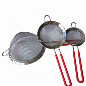 Filtre à farine à manivelle Tamis à farine métallique en acier inoxydable 304 - Product Image 5