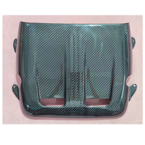Couvercle d'admission d'air de moteur en fibre de carbone humide de style OEM pour Mercedes-Benz W205 C63 GLC63 W253 <span class=keywords><strong>AMG</strong></span> <span class=keywords><strong>GT</strong></span> Version <span class=keywords><strong>2</strong></span> <span class=keywords><strong>portes</strong></span> Pièces de carrosserie - Product Image 1