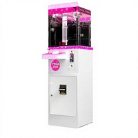 TIDE HOUSE Mini machine à griffes moderne avec éclairage LED, jeu d'arcade à grue, distributeur de poupées à monnayeur pour boutiques et centres commerciaux