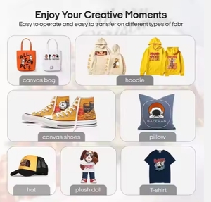 Máy in áo thun DTF A3 mới L1800 XP600 máy in 3D với chức năng cuộn đến cuộn, bảo hành 1 năm, mực Pigment - Product Image 5