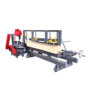 Segheria Circolare a Doppia Lama <span class=keywords><strong>con</strong></span> Carrello, Macchina Sega a Tavola Scorrevole per <span class=keywords><strong>Tronchi</strong></span> Rotondi - Product Image 1