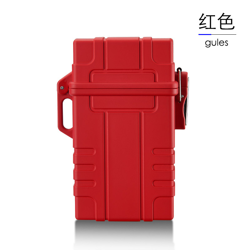 Waterproof cigarette case 801 red