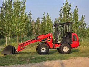Minicargadora Articulada HAIJU H180T Telescópica, con Motor Kubota/Yanmar, Carga de 1500 kg, Tracción 4x4, para Granja y Jardín - Product Image 4