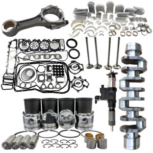 <span class=keywords><strong>Kit</strong></span> di Riparazione per Revisione Motore Isuzu 4HL1, Set Iniettore, Cilindro, Pistone, Albero Motore, Valvola, Cuscinetti e Guarnizioni - Product Image 1