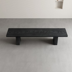 Modern Comfortable Solid <b>Wood</b> Dining <b>Stool</b> for Living Room Ottoman Use & Eco-Friendly - Product Image 3