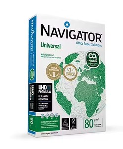 Carta <span class=keywords><strong>per</strong></span> Fotocopie Universale <span class=keywords><strong>A4</strong></span> 80gsm Qiyin Navigator, Confezione da 500 <span class=keywords><strong>Fogli</strong></span> - Product Image 3