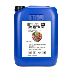 Tinta Branca Bulk DTG 18L Chip de Tinta GTX para Impressora Brother GT4 GTX 422 423 455 600 GTX <span class=keywords><strong>Pro</strong></span> Pacote de Tinta Bulk - Product Image 4