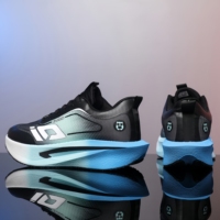 Chaussures de sport pour hommes, chaussures de course professionnelles à semelles souples absorbant les chocs, chaussures en maille respirante, chaussures de sport respirantes