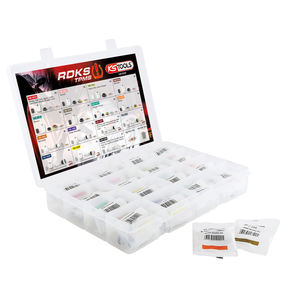 RDKS/TPMS Kit de capteur de surveillance de la pression des pneus numérique 142 pièces pour camions voitures motos ABS sans fil 315MHz fréquence solaire - Product Image 1