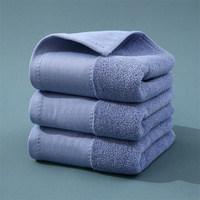 Vente en gros Essuie-mains 100% coton à usage domestique quotidien Luxe 35x75cm Essuie-mains en coton pour salle de bain