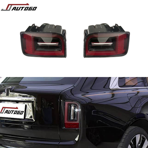 Para Rolls Royce Cullinan 2017-2024, Reequipamiento <span class=keywords><strong>de</strong></span> Faros Traseros Antiguos a Nuevos, Actualización al Estilo 2025, Conjunto <span class=keywords><strong>de</strong></span> Faros Traseros Ahumados Negros - Product Image 1