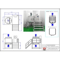 YEX-500L Guangzhou – Machine à mélanger les liquides à haute vitesse, homogénéisateur pour liquides laiteux, très vendue