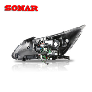 Faro a <span class=keywords><strong>LED</strong></span> <span class=keywords><strong>12V</strong></span> per Luci Diurne per Honda Accord 9a Generazione 2013-2015, Lente Anteriore - Product Image 5