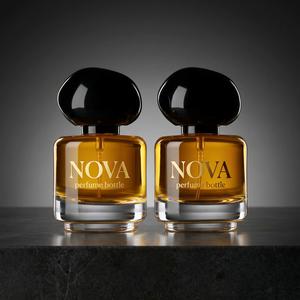 Flacon pulvérisateur de <span class=keywords><strong>parfum</strong></span> 30 ml en verre transparent carré avec base épaisse, logo personnalisé, boîte, fabricant OEM ODM avec diffuseur à bâtonnets - Product Image 4