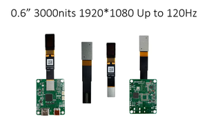 0,6 Zoll 1920x1080 3000 Nits 120Hz MIPI+I2C Micro OLED Display für AR/VR-Headsets & Professionelle Visuelle Geräte - Product Image 4