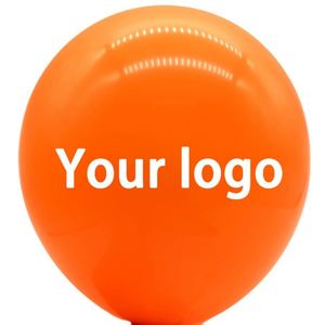 Ballons en latex ronds épais personnalisés avec logo, promotion fournisseurs chinois - Product Image 1