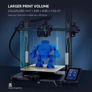 Para ELEGOO Neptune 3 Pro, impresora 3D Industrial, montaje rápido, nivelación automática, accionamiento directo, PEI, plataforma Flexible extraíble - Product Image 4