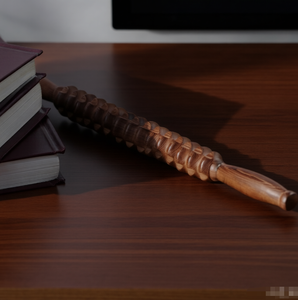 Rouleau de massage en bois portable - Product Image 1