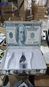 ニュードルマネーケースクリアアクリルマネーボックスボトルGlorifier酒ワインボトルホルダープレゼンターボックス - Product Image 5