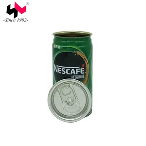 Lege Metalen Blik Van Voedselkwaliteit Kan Deksel Koffiedrankverpakking Rond Blikje