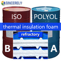 AS215 feuilles pures de qualité chimique brut mousse polyuréthane liquide à deux composants