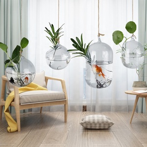Macetas Colgantes Hidropónicas, <span class=keywords><strong>Botellas</strong></span> Colgantes Pequeñas de Vidrio Navideñas, <span class=keywords><strong>Botellas</strong></span> Colgantes Creativas para Plantas Verdes - Product Image 4
