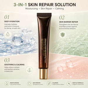 PDRN Repair Cream Salmon DNA Skin Rejuvenating <b>Face</b> Moisturizer Soothing Recovery Cream for Sensitive Skin Post Laser 20g - Product Image 3