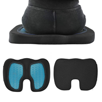 Coussin de siège en gel confort-Assis toute la journée-Bas du dos, coccyx coccyx douleur sciatique soulagement-coussin de siège ergonomique pour voiture