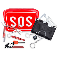 Kit de survie d'urgence portable professionnel de haute qualité, personnalisé, rapide, pour l'escalade, le camping, la randonnée, les voyages, toutes saisons, équipement cool