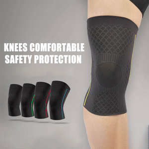 Protector de <span class=keywords><strong>Rodilla</strong></span> Elástico 3D Personalizable, Tejido de Una Pieza, Ajuste Elástico en Cuatro Lados, Nailon, para Deportes - Product Image 1