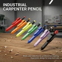Marqueur de chantier pour trous profonds de 2,8 mm, marqueur professionnel à sec pour toutes les surfaces