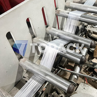 Fleje de Poliéster Tejido de 13 mm y 1/2 Pulgada, 1100 Metros, para Embalaje de Palés, Carga de Contenedores