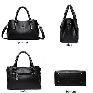 新款3层大容量女包奢华女手提袋优质软皮斜挎包中国在线市场 - Product Image 3