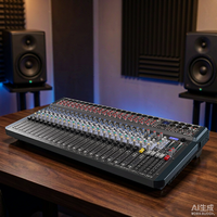 Console de mixage audio 32 canaux avec 8 effets numériques DSP, Bluetooth, USB, en métal, pour karaoké et spectacles sur scène