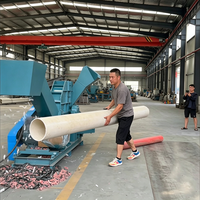 Machine de broyage de plastique dur, broyeur de bouteilles, broyeur de plastique robuste pour PE, PP, PVC, PET, film plastique