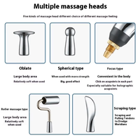 Stylo de massage électronique rechargeable le plus vendu, stylo d'acupression, stylo de massage des méridiens, stylo à impulsions pour la relaxation et le soulagement