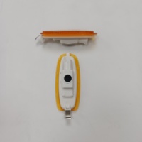 LUJESS – Nouvelle lumière de positionnement avant ABS jaune pour pare-chocs de voiture, Plug+Play, pour Flying Spur Continental GT 2012-2017 3W3945071B