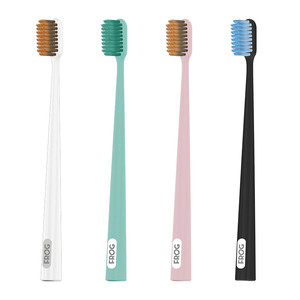 <span class=keywords><strong>Brosse</strong></span> à dents orthodontique en forme de V <span class=keywords><strong>Y</strong></span>-Kelin pour appareils dentaires, 4 unités (lot de 1), poils souples pour adultes avec <span class=keywords><strong>brosse</strong></span> interdentaire - Product Image 1