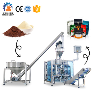 Mini Automatic Powder Filling Sealing Packaging Machine Coffee Milk Premade Zipper Bag Food <b>Spices</b> Multi-function Coffee Packagi - Product Image 1