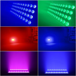 في الهواء الطلق 48X10W 48X15W 48X18W RGBW 4in1 RGBWA 5in1 RGBWA والأشعة تحت البنفسجية 6in1 LED مدينة ضوء ماء أدى غسل أضواء للبناء - Product Image 4