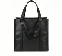 Sac de courses réutilisable en tissu non tissé biodégradable, avec logo personnalisé, en matériau recyclé, pour emballages de Noël, de mariages et de fêtes