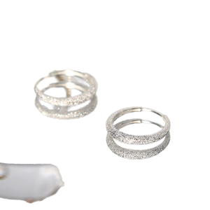 Sterling925 Silver Summer <b>Hoop</b> Earrings Geometric Niche Design for Parties and Gifts for Women - Product Image 1