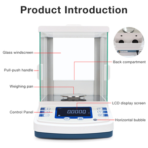 Commercio all'ingrosso di nuovi prodotti di laboratorio bilancia di precisione bilancia digitale elettronica per analisi di <span class=keywords><strong>confronto</strong></span> esterno - Product Image 6