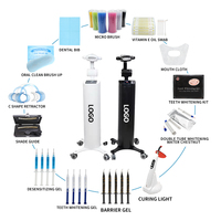 Dentaire Mobile LED Cold Dent Whitener Bleu/Violet/Rouge Lumière Lampes Blanchiment Des Dents Système De Blanchiment Des Dents