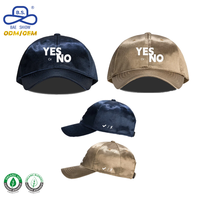 OEM BSCI Individuelles LOGO Premium Luxus Satin Bedruckte Modische Street-Style Casual Baseballkappe für Herren Damen Aktivitäten