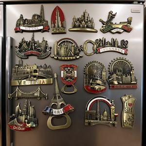 Abridor de Botellas Magnético Personalizado para Refrigerador, de Metal, Sublimado, Creativo, de Aleación de Zinc, Recuerdo - Product Image 1