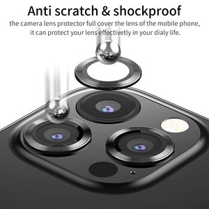 9H Gehard Glas Voor Iphone 15 14 Pro Max Camera Schermbeschermer Camera Ring Camera Lens Beschermer Voor Iphone 15 14 Pro Max