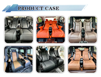 Asientos de Lujo Universales Personalizados para SUV Eléctrico, Modificación de Asientos Interiores VIP para Toyota Fortuner